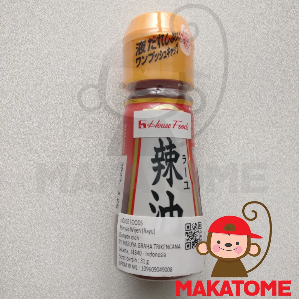 

House foods Minyak Wijen Rayu 31gr 31 g gr sesame oil japan jepang