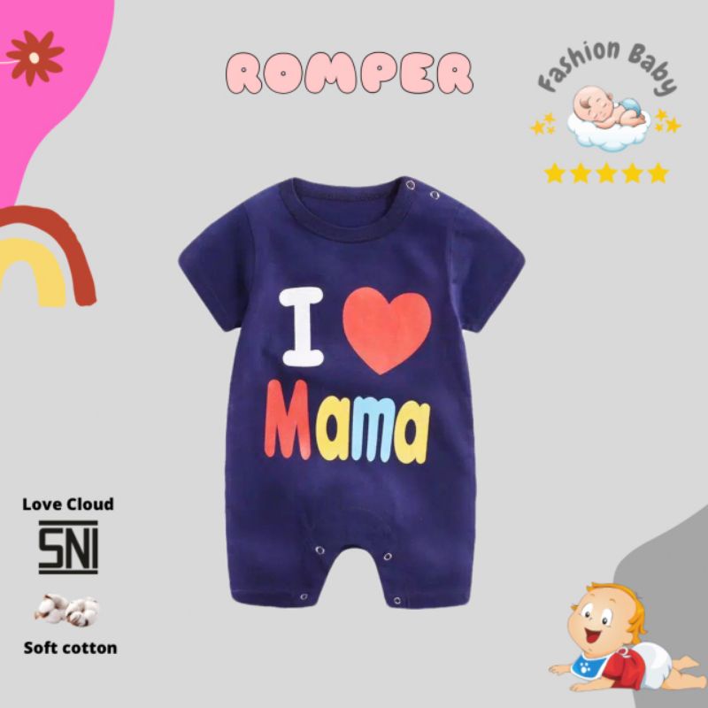 Romper FASHION BABY bahan Catton Soft