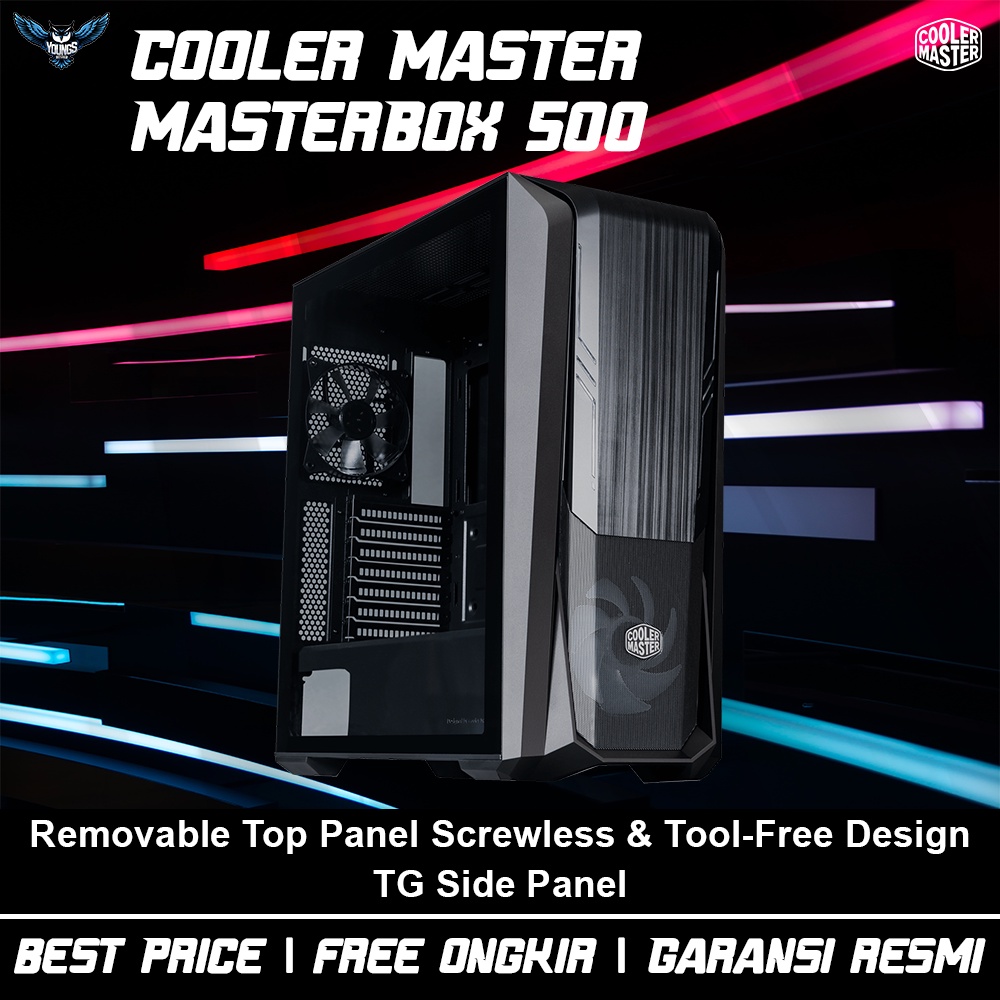 Cooler Master Masterbox 500 | Gaming Case PC Casing E-ATX