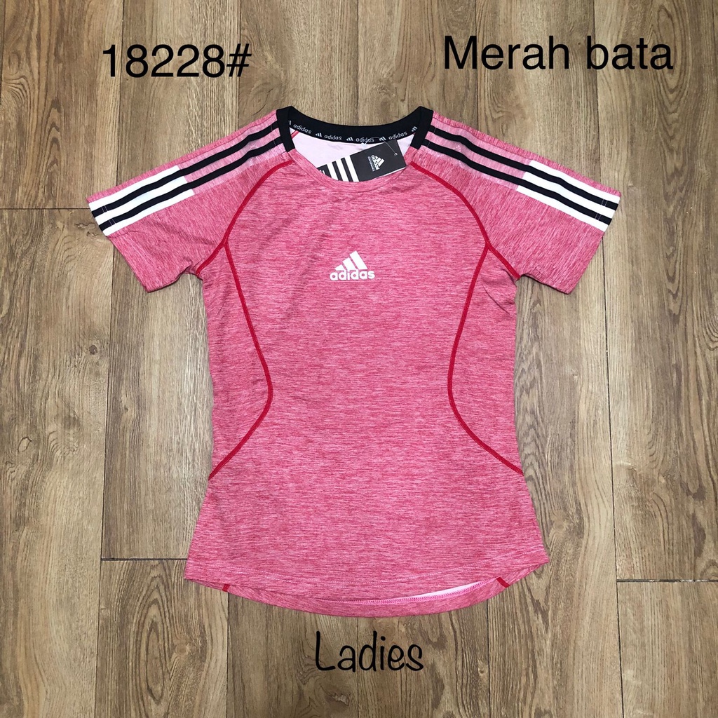 KAOS RUNNING OLAHRAGA TRAINING | 18228 | KAOS DRYFIT WANITA ADEM DINGIN |