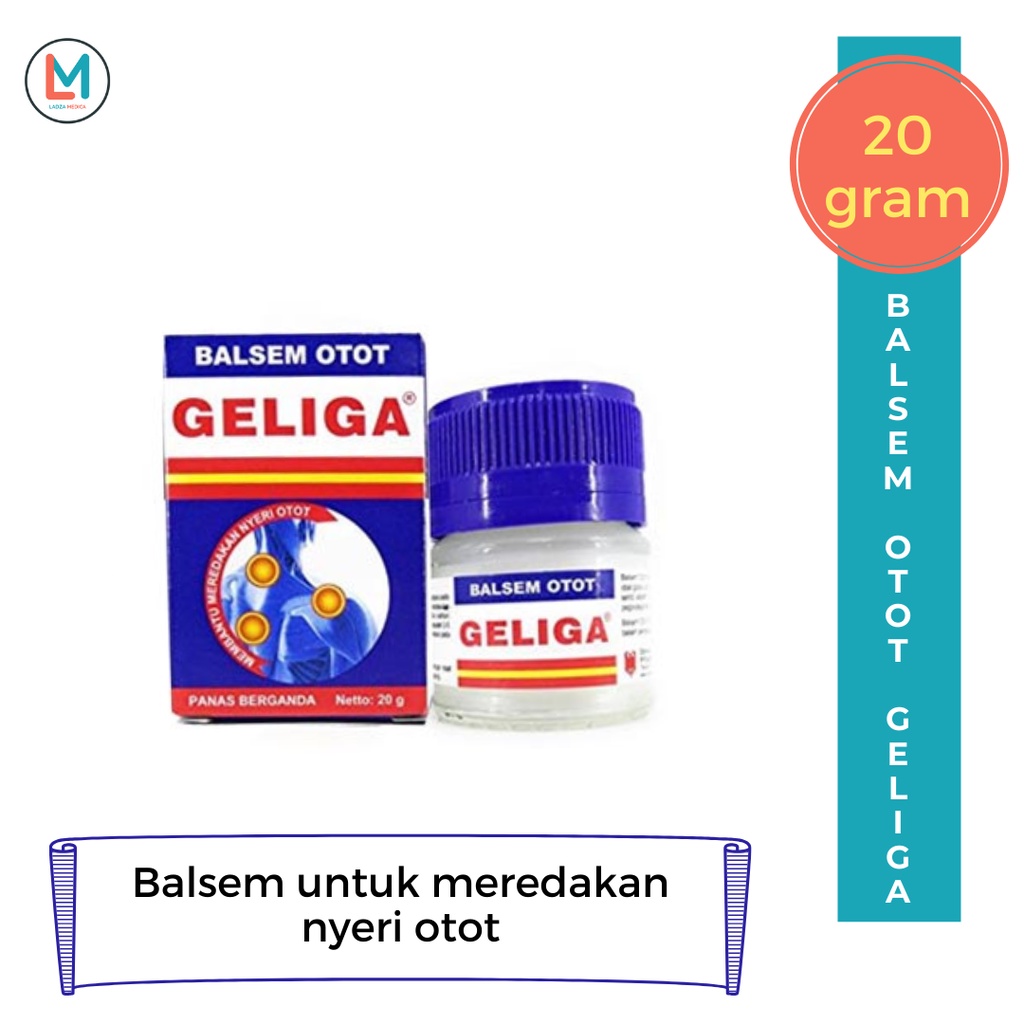 Jual Balsem Otot Geliga Gram Gram Balsem Nyeri Otot Shopee Indonesia