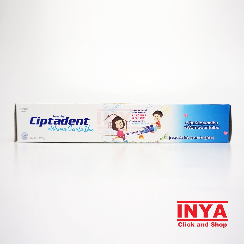 CIPTADENT FRESH MINT TOOTHPASTE 190gr - Pasta Gigi - Odol