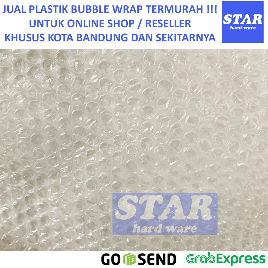 

Plastik Bubble Wrap Eceran Lebar 125 cm Per Meter Packing Bungkus Online Shop TERMURAH!!