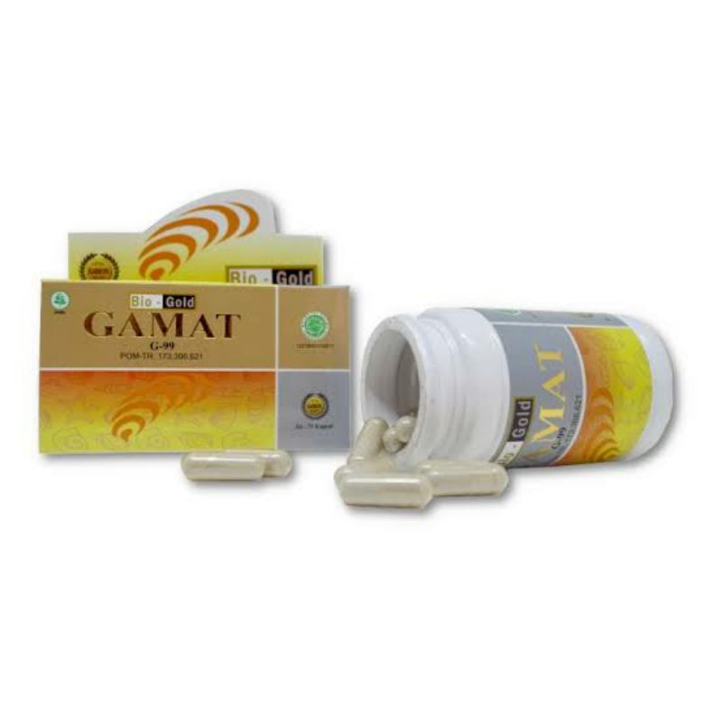 Kapsul gold gamat ( Bio-gold ) isi 75 Asli Original POM