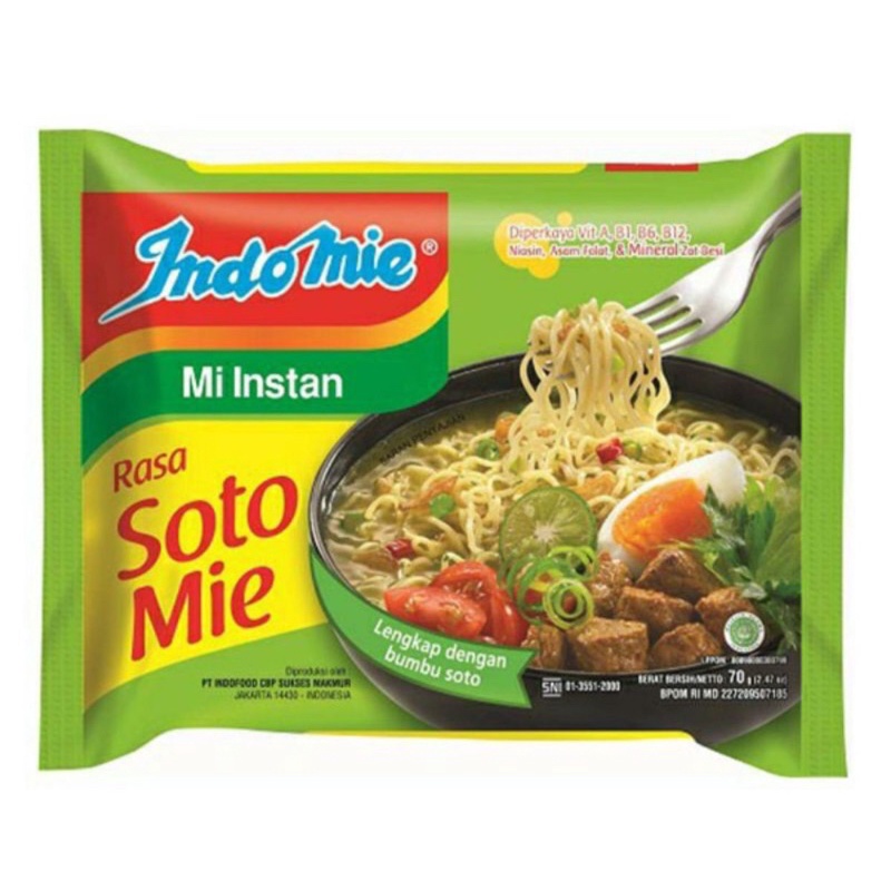 

Indomie Soto isi 5 pcs