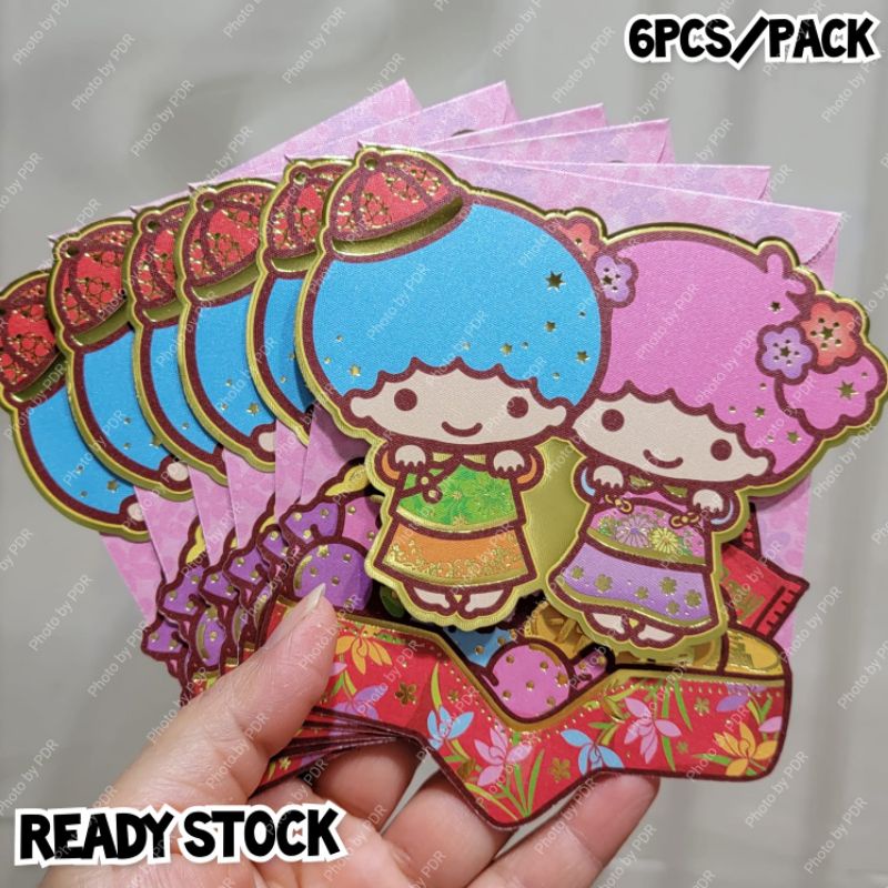 

Angpao Pendek Sanrio (LittleTwinstar,MinnaMoTabo,HelloKitty,Keroppi,Melody)