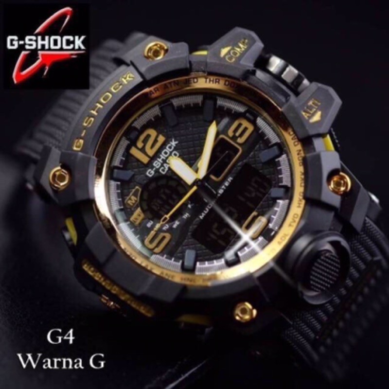 JAM CASIO G-SHOCK Pria Sport Gwg 1000