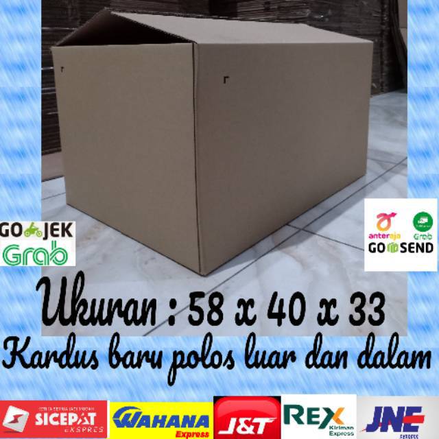 

Kardus/kardus packing/kardus baru(gress) blm pernah dipakai/polos luar dan dalam/super jumbo besar