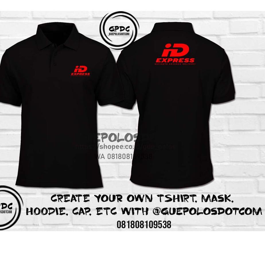 Diskon ww Poloshirt ID Express Ekspedisi Pengiriman - Polo Kurir ID Express - Kaos ID Express - Kaos