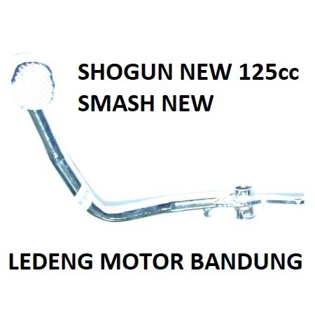 Pedal Rem Shogun New 125cc Smash Baru Besi Tuas Rem Kaki Belakang Lokal