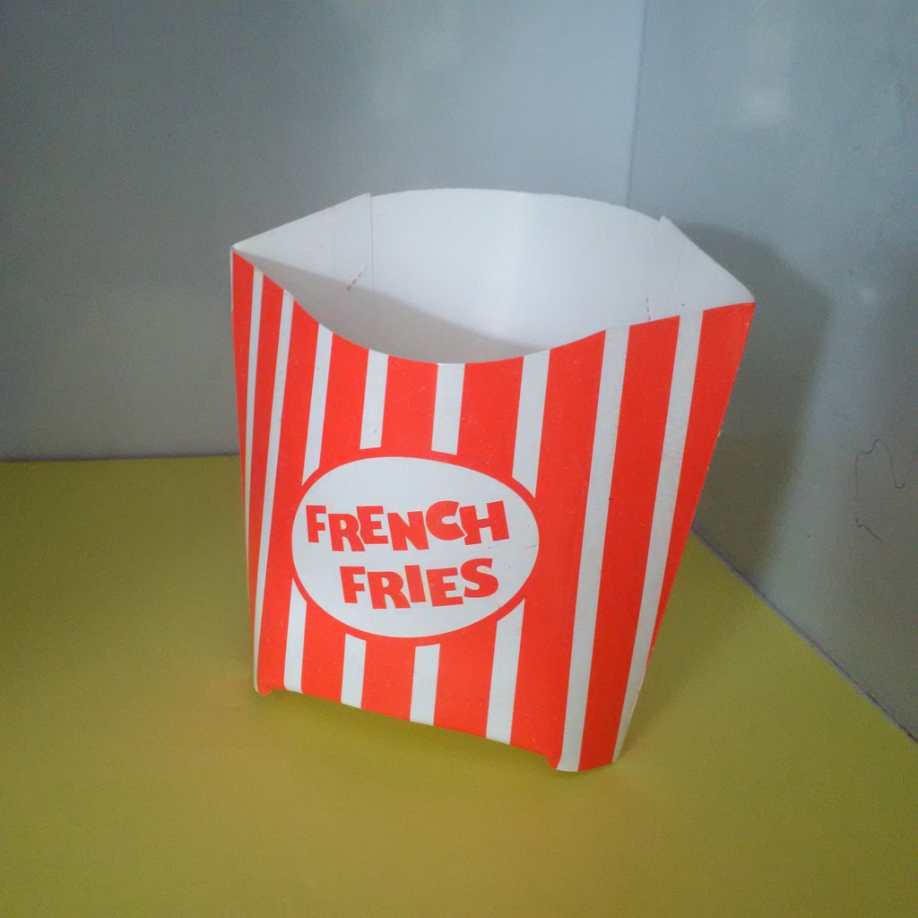 Dus French fries Besar isi 50 pcs