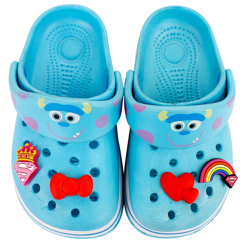 jibbitz crocs croc charms Kancing Sepatu Bahan PVC Lembut Warna Pelangi Untuk Dekorasi