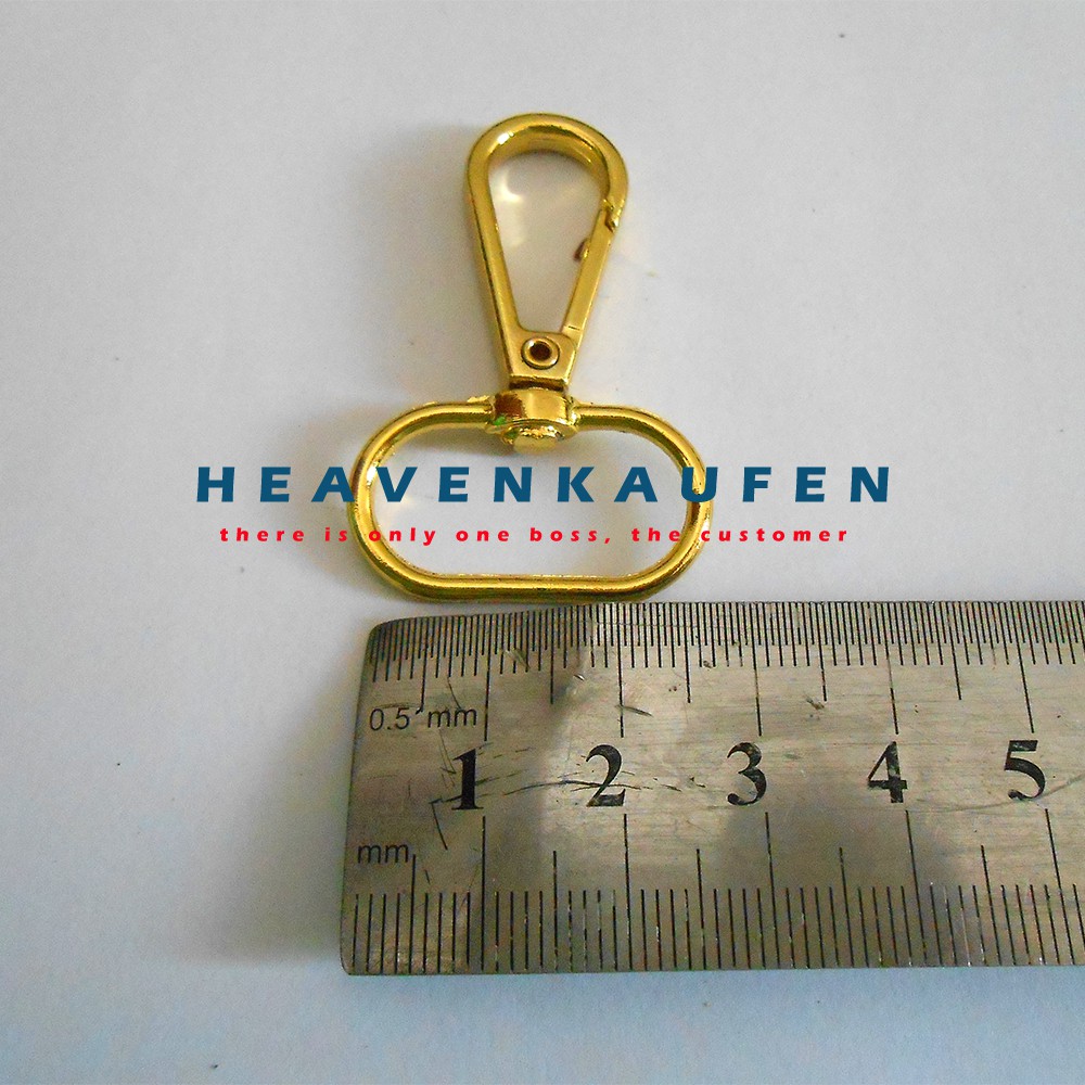 Pengait Kait Tas 2,5 cm Gold Emas Kualitas Premium Type B