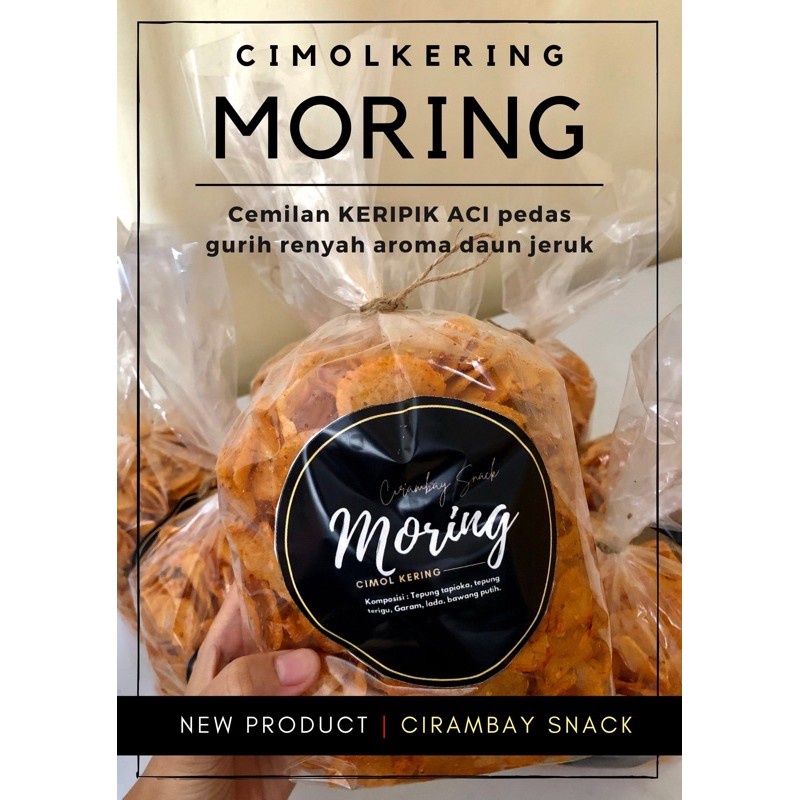 

MORING (Cimol Kering 1/2kg) Cirambay Snack