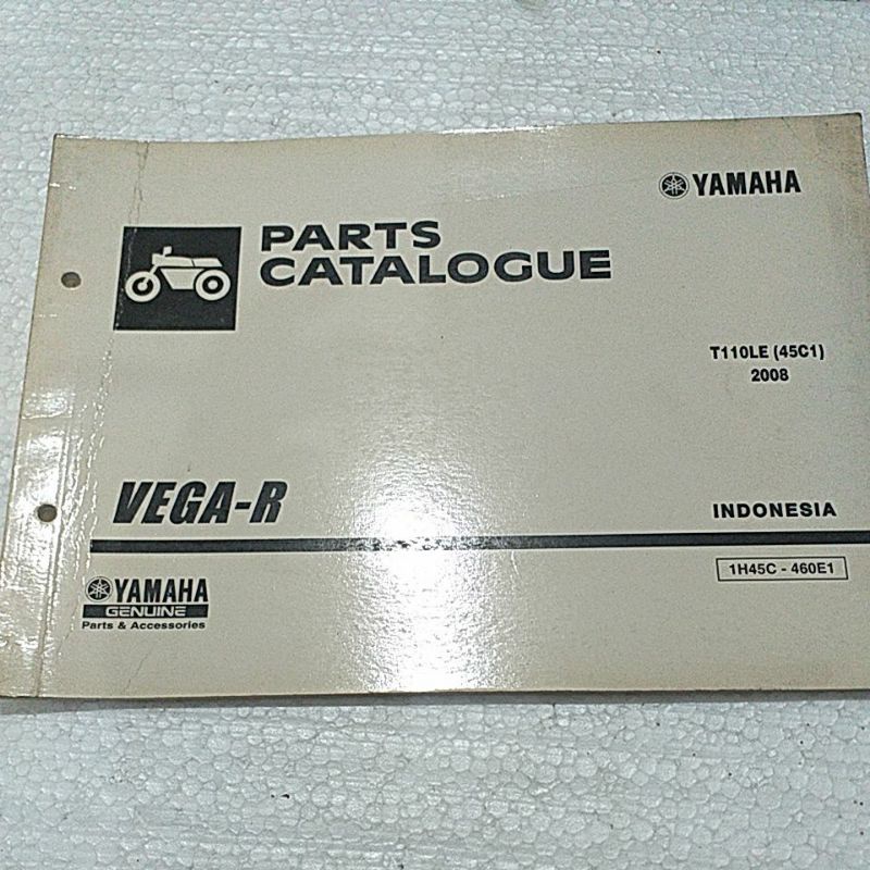 PART CATALOGUE YAMAHA VEGA R 2008 45C1