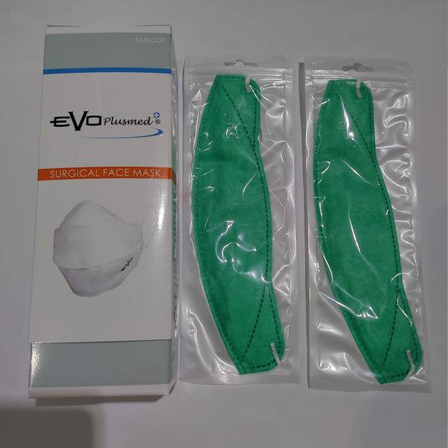 Masker evoplusmed  surgical 3 ply original satuan