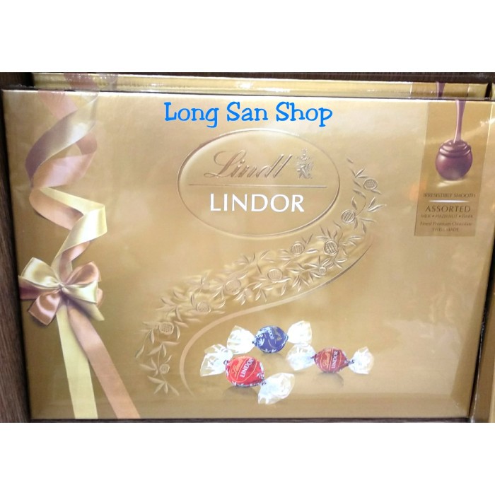 

Kualitas Terbaik - Promo !! Lindt Lindor Assorted Chocolate Gift Box - Coklat Import
