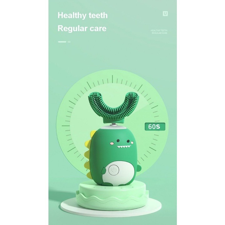 42 REMAX GH-05 - Smart U-Shaped Fitting Toothbrush for Children