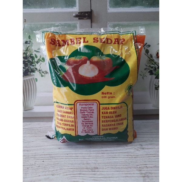 

Saos Sambal Sedap Surabraja 600 gram Saos Bantal