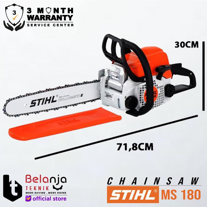 Stihl Chainsaw Ms 180 16 Inch Mesin Potong Kayu Ms180 Gergaji Kayu 16 Pertukangan Hand Tools Shopee Indonesia