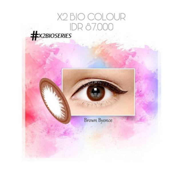 SOFTLENS X2 BIO COLOR BROWN BYONCE