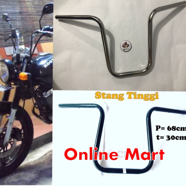 stang monyet stang tinggi vixion NVL NVA old vixion r cb150r cb byson ninja dll