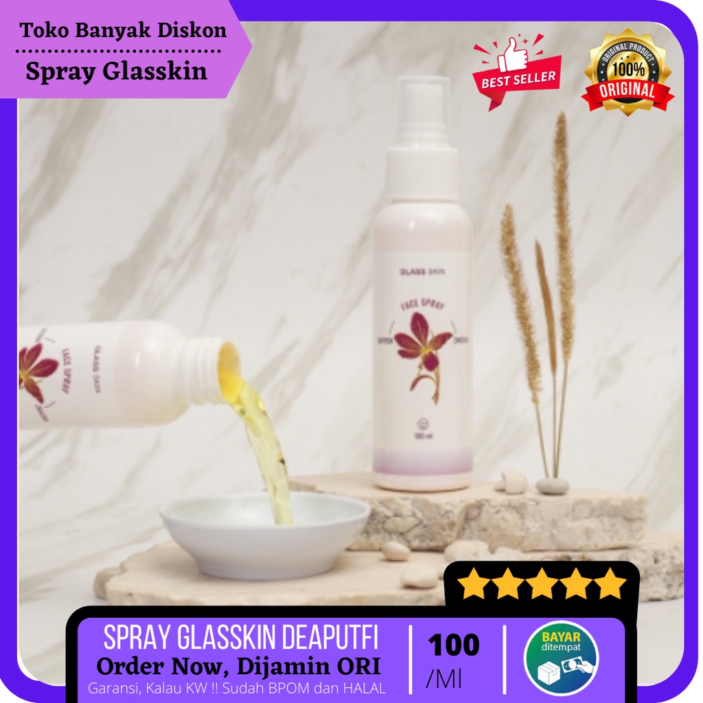 SPRAY GLASS SKIN 100ml By Dea_putfi14 / Spray GlassSkin Original 100ml / glass skin / spray glass sk