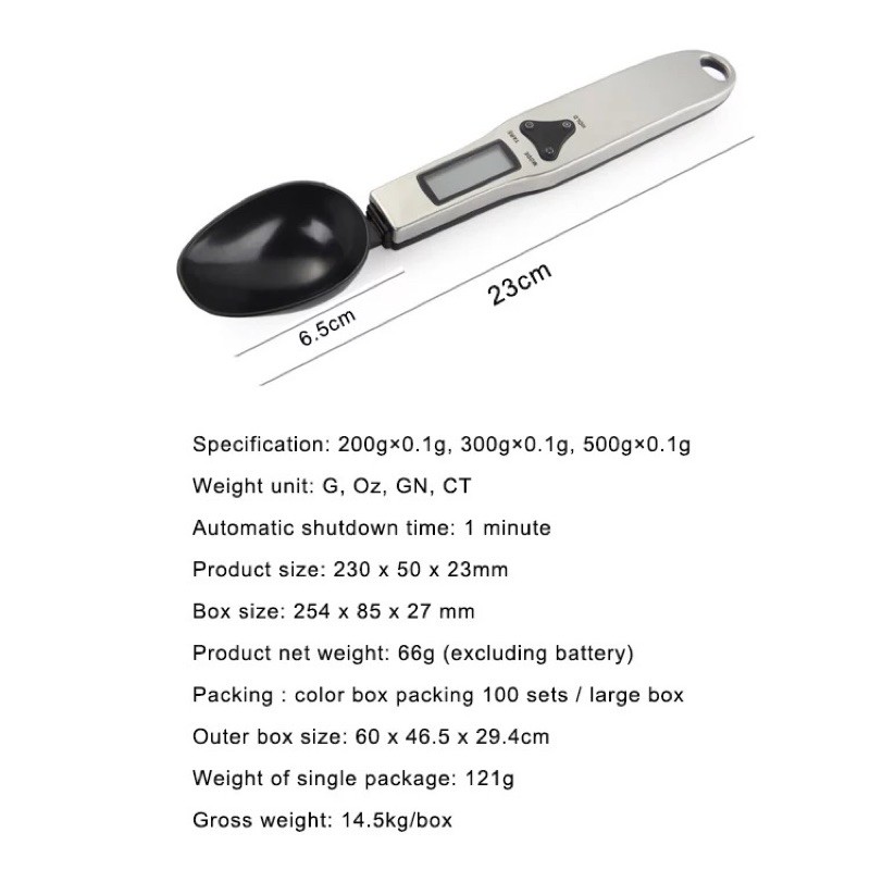 Digital Measuring Spoon / Sendok Takar Digital