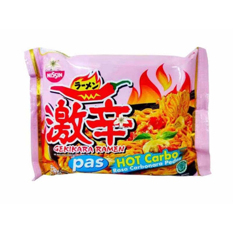 

Nissin Gekikara Pas Hot Carbonara 81 Gr