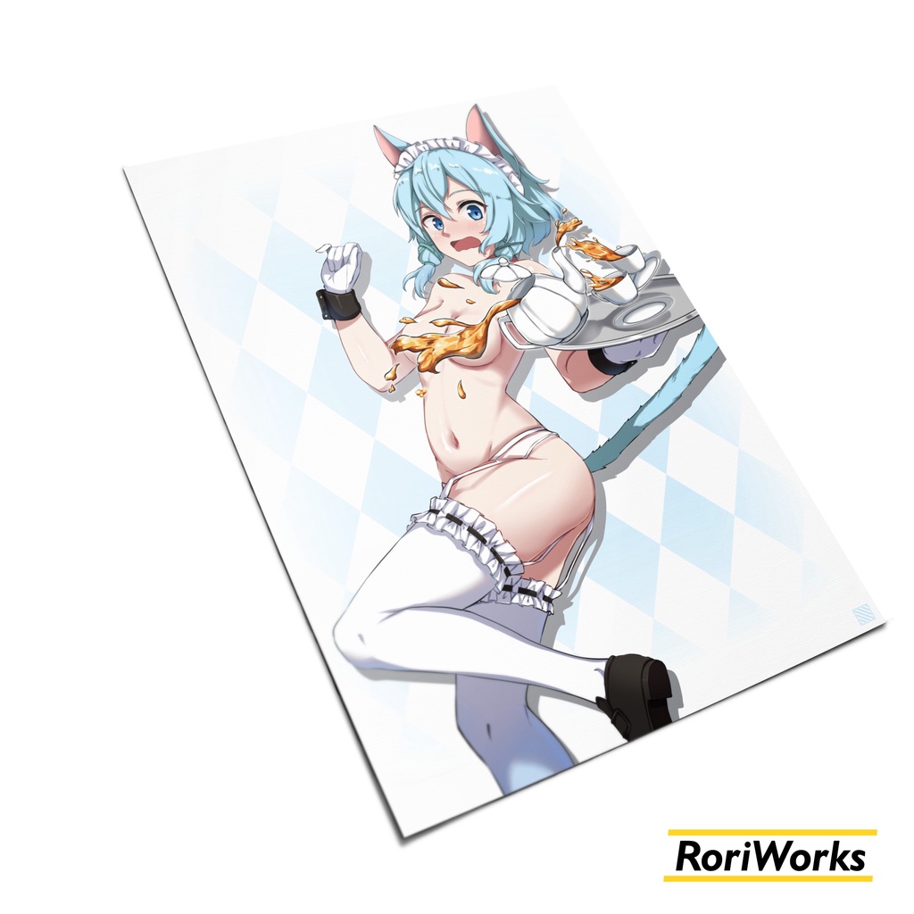 Poster Anime - Sinon the Klutzy Maid SAO