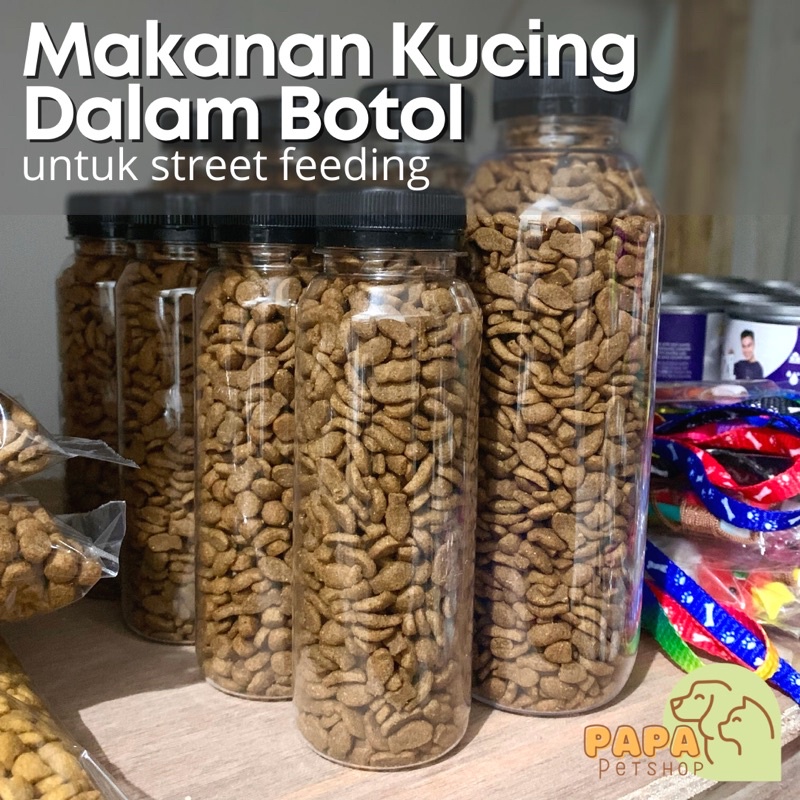 Makanan Kucing untuk Cat Street Feeding Bottle Pakan Dalam Botol