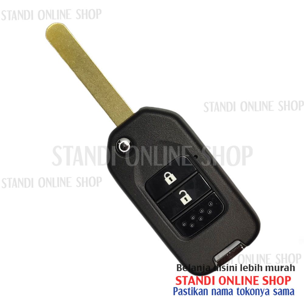 Kunci Lipat Flip Key Honda New Mobilio Panjang Kunci 47mm