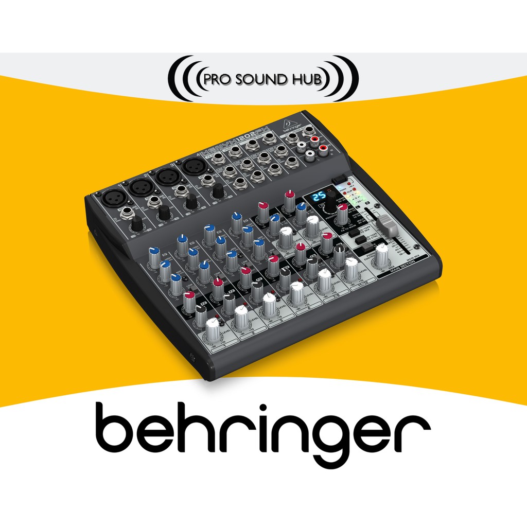 Mixer Behringer XENYX 1202FX 12 Input 4 Channel Original Bergaransi