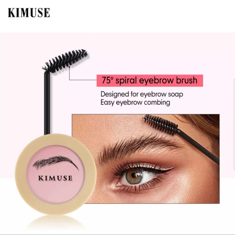 [COD] KIMUSE EYEBROW SOAP | EYEBROW SOAP LONG LASTING | KIMUSE BROW STYLING SOAP | EYEBROW POMADE | BROW STYLING SOAP