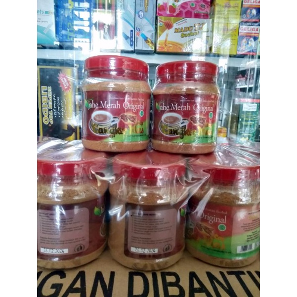 

jahe merah original cap cangkir mas 330gr Murah