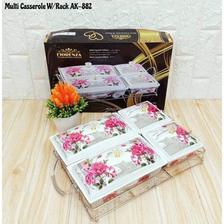 Wadah Saji Casserole Basi Fiorenza AK-882