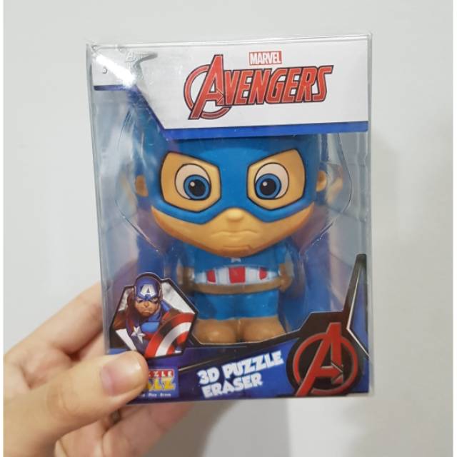 

Marvel Avengers Captain America Jumbo Puzzle Eraser