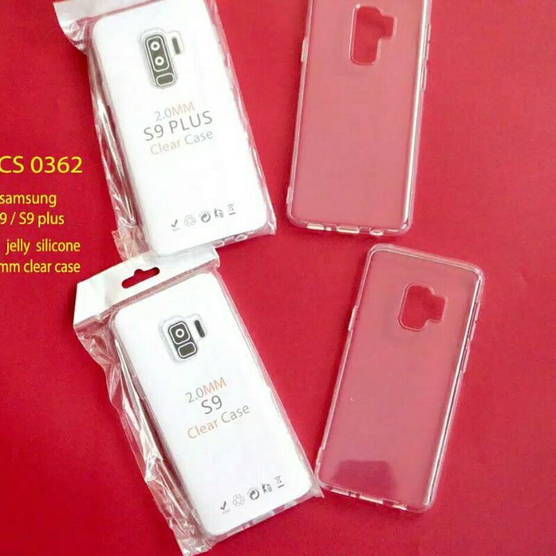 SAMSUNG S9 PLUS SILIKON BENING TRANSPARAN CASING SOFTCASE BAHAN TEBAL