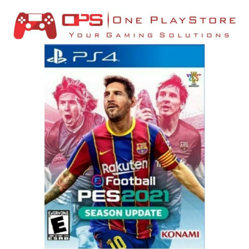 PS4 PES 2021 Season Update R3 Region 3 Asia English