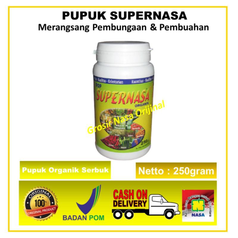 Pupuk organik nasa - pupuk penyubur tanah -  pupuk supernasa organik