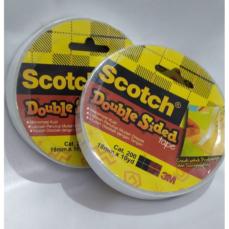 

3M DOUBLE TAPE 18MM SCOTCH/ DOUBLE SIDED TAPE 18MM