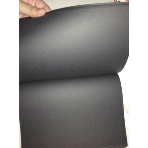 

BARU Black Paper Plain Notebook A5 / Buku Tulis A5 / Buku Catatan