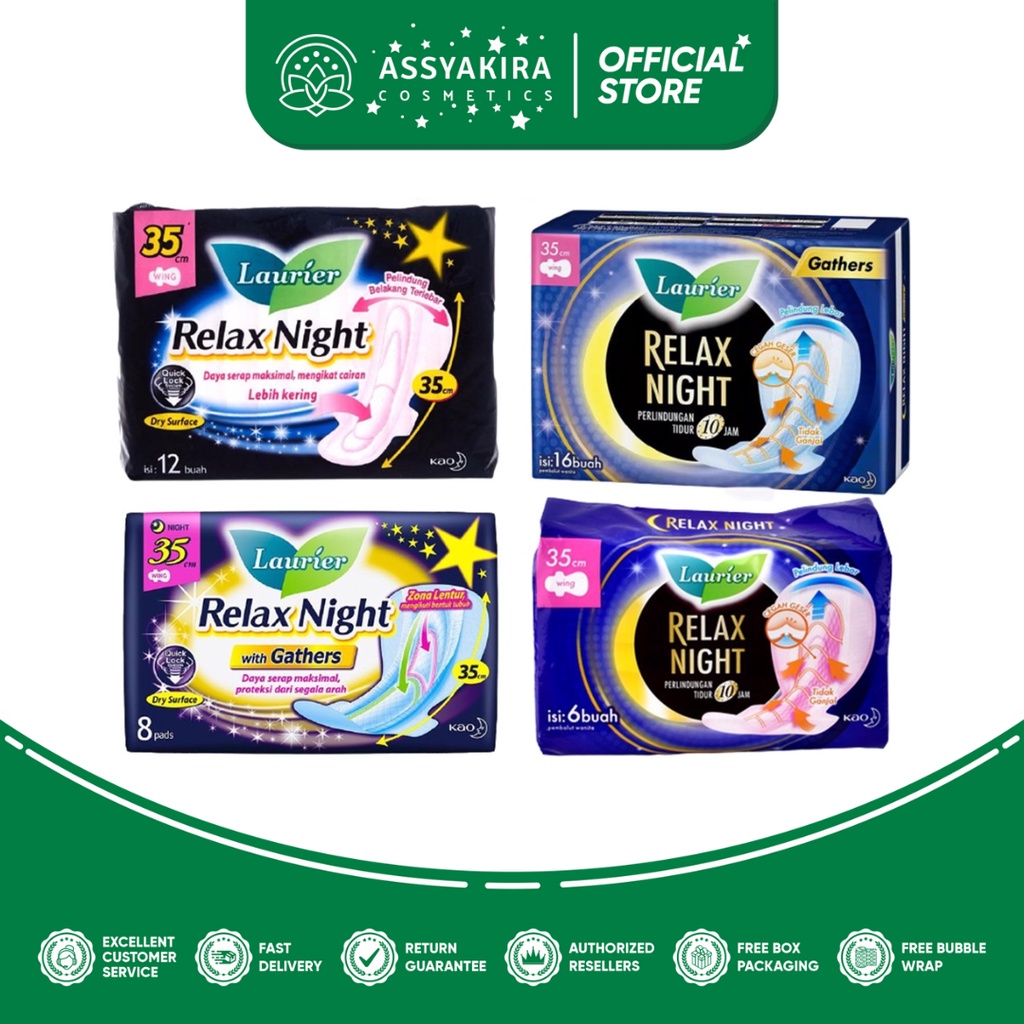 Laurier Relax Night | Laurier Relax Night With Gathers (Semua Ukuran)