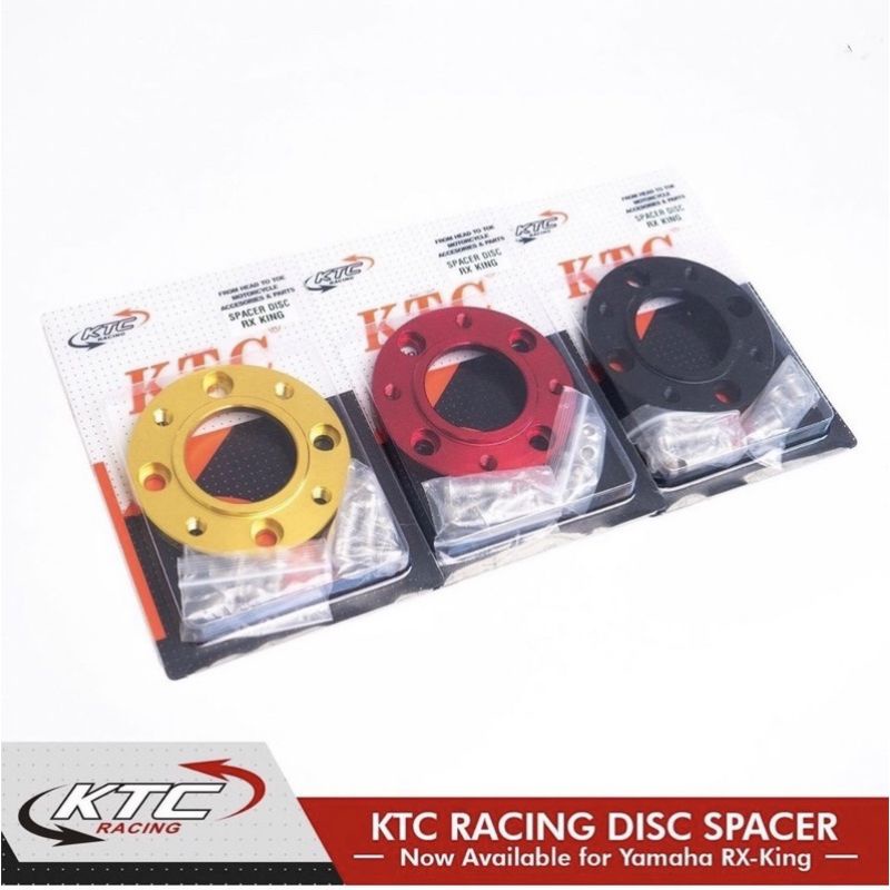 piringan cakram KTC PSM floating Rx King piringan rxking king New jupiterz fizr vega vega r jupiter . ukuran 300mm-Adaptor rxking