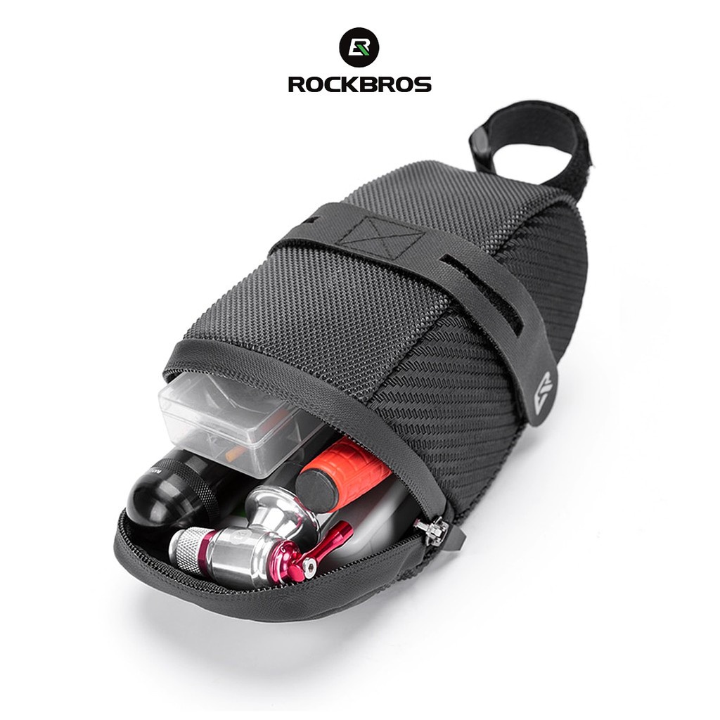 Rockbros B74 Tas Sepeda Bicycle Saddle Seatpost Bag