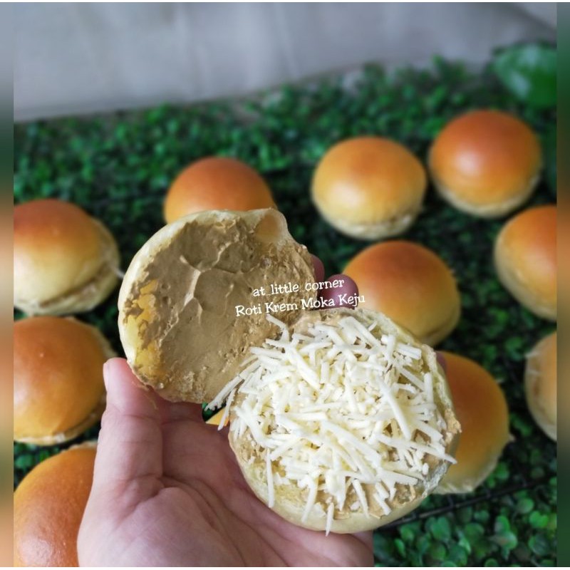 

Roti Jadoel smeer krem moka keju isi 7
