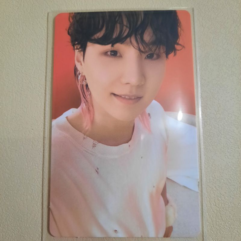 PC photocard Suga Yoongi butter cream