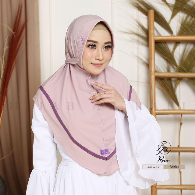 Hijab Ar Rafi AR 423 hijab instan new arrival || INAYAHHIJAB-Rose