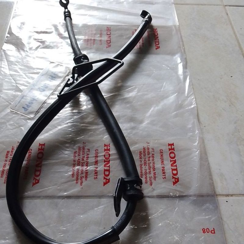 selang rem cakram depan honda scoopy fi esp new donat original