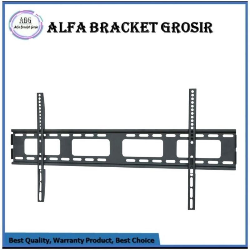 bracket tv / breket tv / braket tv 55 58 60 65 70 75 80 86 90 100 inch swivel up & down water PASS